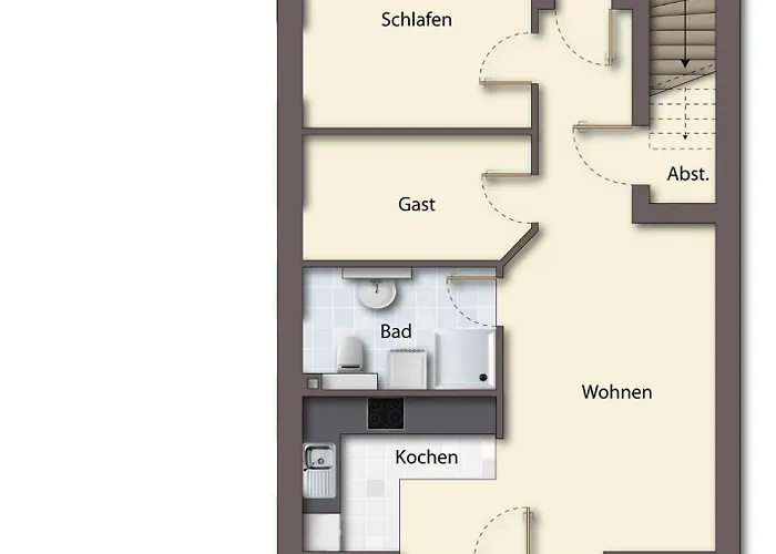 Kuestenkaethe 公寓 *